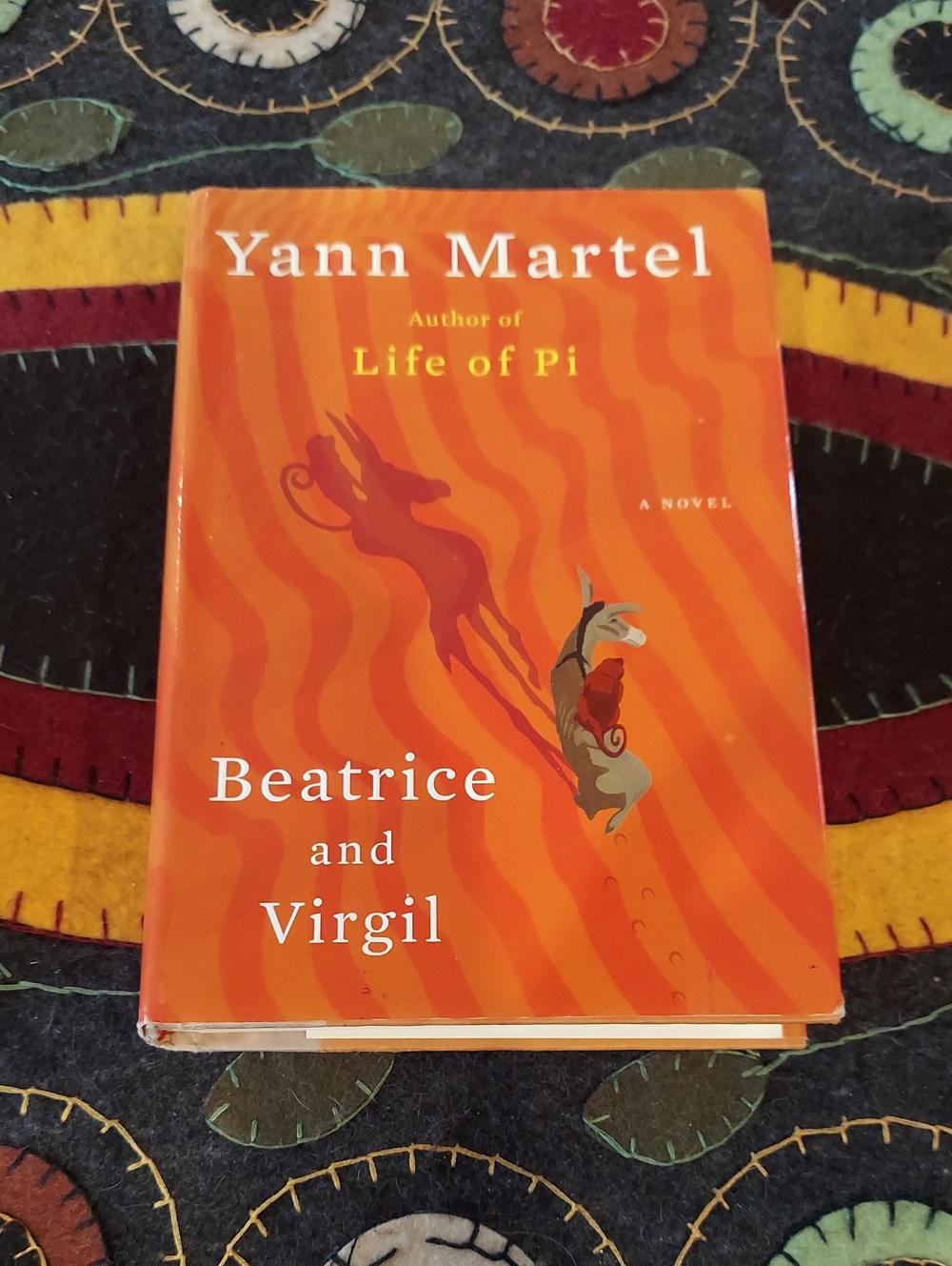 ❤️ Yann Martel "Beatrice and Virgil" - Hardcover First Edition